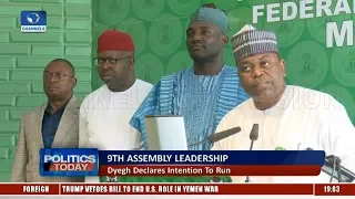 9th Assembly Leadership: Dyegh Kicks Against APC's Endorsement |Politics Today|