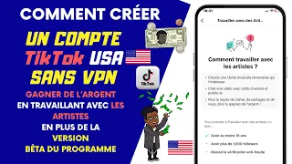 COMMENT CRÉER UN COMPTE TIKTOK USA ÉLIGIBLE AU PROGRAMME BÊTA DANS TOUS LES PAYS SANS VPN ?