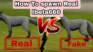 How To Spawn Ibeta666 In Wildcraft//New