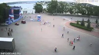 Севастополь. Площадь Нахимова. 13 июня 2014 г.