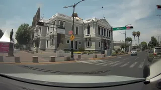 Driving in Guadalajara, México