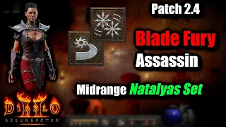 The Bladesin - Blade Fury Assassin Build feat. Natalyas Set - Patch 2.4 Diablo 2 Resurrected