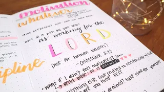 How to Be MOTIVATED | Bible Study on Motivation | Bible Study Journal | Bible Study Videos