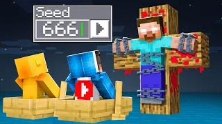 ¡Minecraft PERO pruebo MITOS REALES de TERROR! 😨💀💥 SPARTA356 MINECRAFT PERO