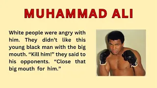 Learn English Through Story ⭐️ Level  3 | Muhammad Ali |  Learn English Through Story