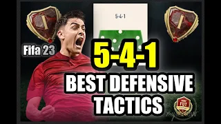 *Crazy! 😅 Meta 5-4-1 Custom Tactics to attack and defend the lead in Fifa 23!