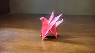 How To Make An Origami Pegasus Easy - Origami Pegasus Easy Step By Step