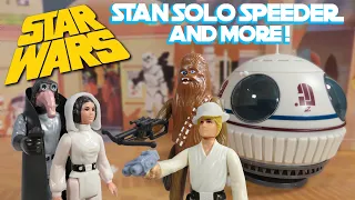 Star Wars Stan Solo Speeder & Trash Compactor Upgrade Parts!