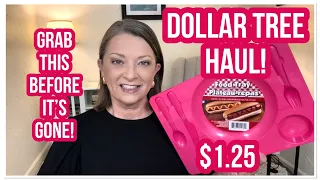 DOLLAR TREE HAUL | GRAB THIS BEFORE IT’S GONE | $1.25 | THE DT NEVER DISAPPOINTS😁 #haul #dollartree