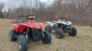 Scrambler 500 vs 400 (new exhaust and leds for the 500)