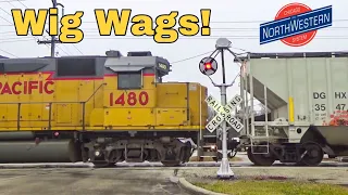 Endangered Wig Wag Railroad Crossings in Action!