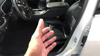 Chevy Malibu - How to adjust seats