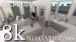 BLOXBURG: 8K STARTER HOUSE | NO GAMEPASS | with speedbuild