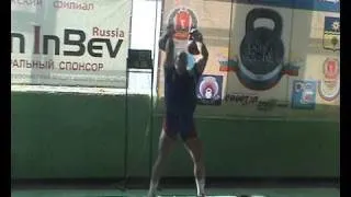 Cup of Russia 2010 - Ivan Denisov - Jerk 165 reps