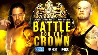King Corbin vs Shinsuke Nakamura (Battle for the Crown Full Match Part 1/2)