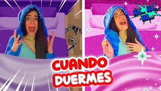 TIPOS de personas DURMIENDO💤😴😂 (APUESTO a que eres ASÍ😂) | Ani Cat😻