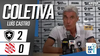 COLETIVA LUÍS CASTRO | AO VIVO | Botafogo x Bangu - Campeonato Carioca 2023