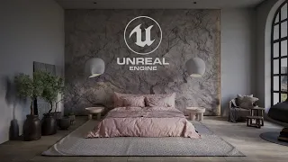 UE5 | Bedroom interior visualization and walking | ArchViz in Unreal Engine 5