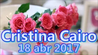 Cristina Cairo 18/04/2017  Barba - Cabelo