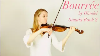 Händel Bourrée - Suzuki Book 2