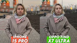 IPhone 15 Pro vs Oppo Find X7 Ultra | Тест камер