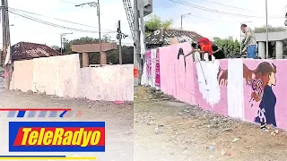 Pro-Leni mural sa Las Piñas muling pininturahan ng puti | TeleRadyo