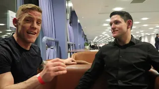 Gavin Mcdonnell (former world champion)and Mark Sweetman very drunk interview