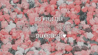 BTS: World Tour 'Love Yourself: Speak Yourself' - Dionysus [UNEDITED]