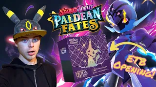 Pokémon TCG: Paldean Fates Pokémon Centre ETB Pack Opening! Lot’s Of Rares!
