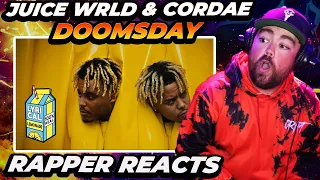 RAPPER REACTS to Juice WRLD & Cordae - Doomsday (Directed by Cole Bennett)