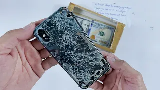 Turn Destroyed iPhone X into an iPhone 12 Pro, Full Restoration videos