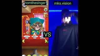 Who is best ? (Mks.vision VS Tomthesinger)  #shorts  (tomthesinger)