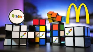 McDonald's RUBIK'S CUBE Toy Reviews! 🍟