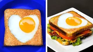 Amazing Ideas And Hacks For Breakfast You'll Be Grateful For || Egg Recipes