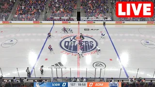 NHL LIVE🔴Edmonton Oilers vs.Vancouver Canucks-14th May 2024|NHL Full Game 4-NHL 24