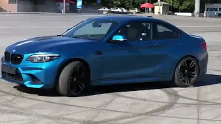 BMW M2 street drifting/drift 360*