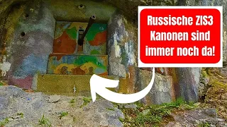 😲 Russische Kanonen aus dem Zweiten Weltkrieg sind in diesem Bunker noch immer verbaut!