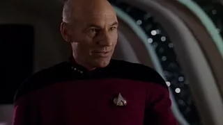 Captain Picard Explaining Progress