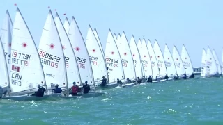 Strategy & Techniques for a typical Laser race - Yachts and Yachting with Nick Thompson