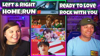 SEVENTEEN LEFT AND RIGHT+ HOME;RUN+ READY TO LOVE + ROCK WITH YOU MVS REACTION !!