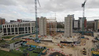 7 & 8 Wellington Place Construction Time lapse