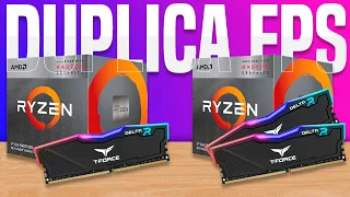 ⛔¡NO USES RYZEN APU SIN DUAL CHANNEL! Ryzen 5 2400G, 3400G, 3200G, 2200G RENDIMIENTO SINGLE vs DUAL