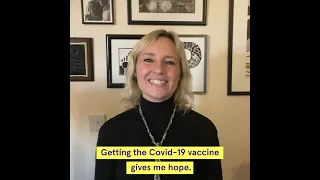 Every vaccination gives us hope