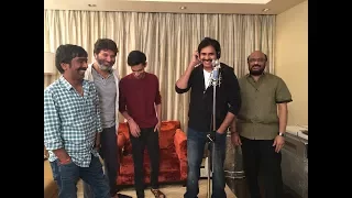 Pawan Kalyan sings Kodaka Koteswara Rao song in Agnyaathavaasi || Trivikram Srinivas || Anirudh