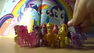 Моя коллекция пони (My little pony) часть 1