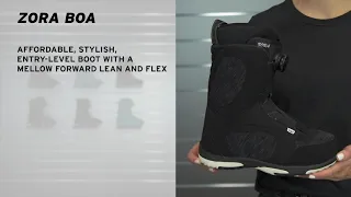 Head Snowboards ZORA BOA Snowboard Boot 2020-21 Product Video