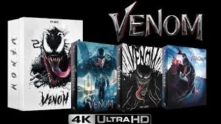 Venom 4k Bluray, 3D Bluray & Bluray  Ultimate Collector's Edition Unboxing.