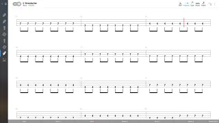 Indochine - L'aventurier (BASS TAB PLAY ALONG)