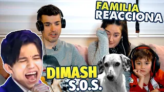 🎶 S.O.S. - DIMASH 🎶 FAMILIA MUÑOZ - CALVO REACCIONA POR PRIMERA VEZ