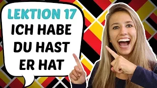 GERMAN LESSON 17: USEFUL German verbs: TO HAVE ("haben")